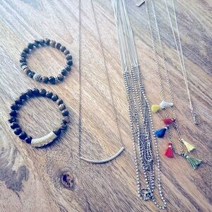 BANANA REPUBLIC++ 6pc Assorted Fashion Necklace Bundle